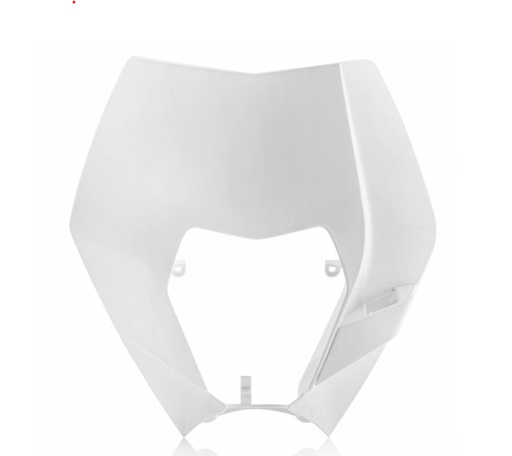 KTM EXC / EXCF 2008 - 2013 Lampenmaske Weiß